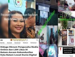 Diduga Oknum Wartawan Back Up Usaha Mafia Illegal Dikota Batam Dan Cemarkan Nama Baik Organisasi Team Libas Di Kepri, Friska Terancam Dipolisikan. 