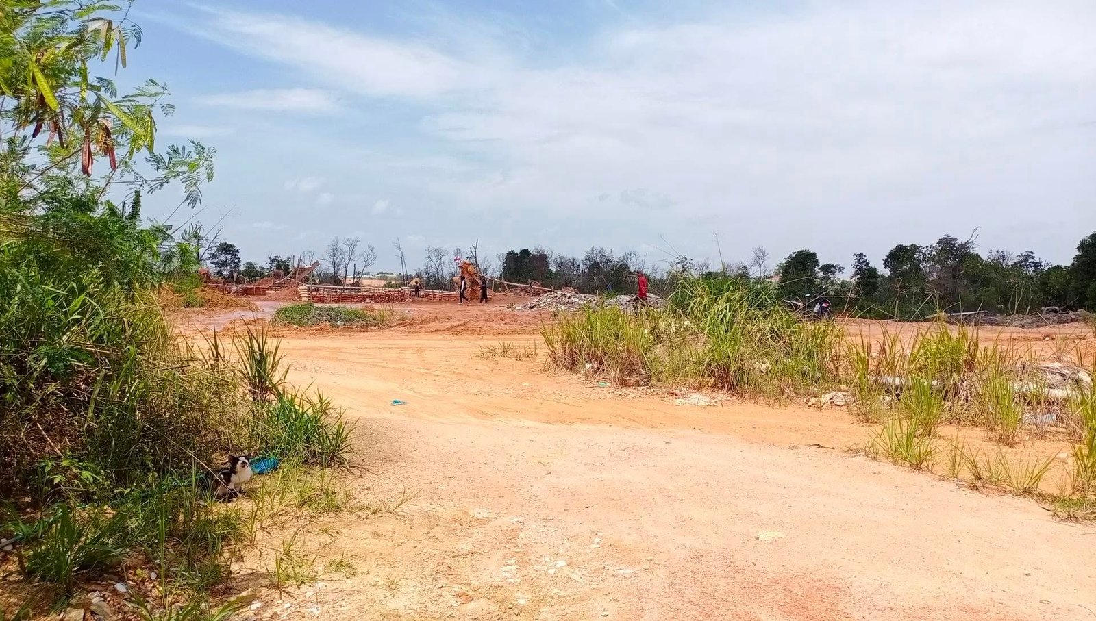 Kegiatan Cucian Pasir Ilegal di Belakang Perum Bida Asri 3 Nongsa Kini Beroperasi, Diminta Pihak Polda dan Dinas Terkait Berikan Tindakan
