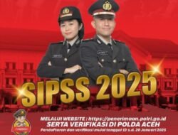 POLRI Secara Resmi Buka Penerimaan Sekolah Ispektur Polisi Sumber Sarjana (SIPSS) Tahun Anggaran 2025