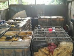 Gawat…! Di Gampong Tumpok 40, Kecamatan Pidie Ada Gudang Penimbunan BBM Jenis Solar