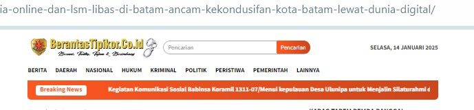 Media Berantastipikor.co.id Berpotensi Melanggar UU Pers setelah Diadukan ke Dewan Pers