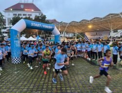 Polresta Barelang Melakukan Pengamanan Kegiatan Indonesia Ceria Run 2025 Di Dataran Alun-Alun Engku Putri – Batam Center