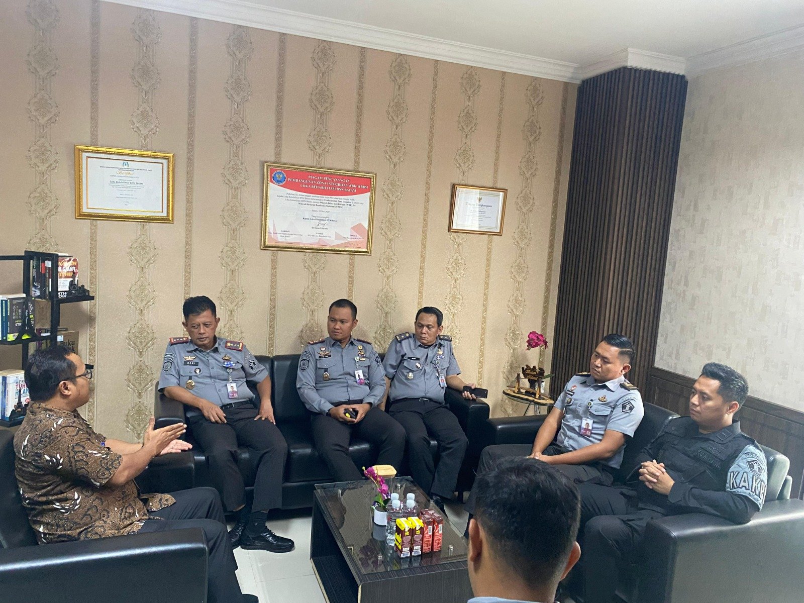 Kepala Rutan Batam Silaturahnmi ke BNNP Guna Tingkatkan Sinergitas dalam Pemberantasan Narkoba