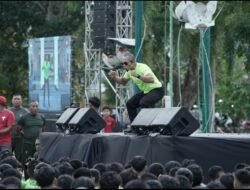 King Of Sparko Goyang Kota Langsa, Ratusan Masyarakat Antusias Ikut Serta