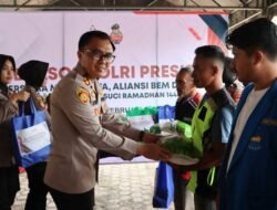 Kapolres Aceh Timur Laksanakan Baksos Polri Presisi Bersama BEM dan Wartawan Sambut Ramadhan 1446 H