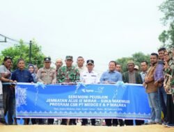 Dukung Akses Mobilitas Warga, Medco E&P Malaka Bangun Jembatan Permanen