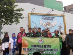 Dalam rangka menebar kebaikan di bulan Ramadhan, DPP dan DPD ojolali Sumut bagikan 200 takjil gratis