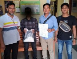 Petugas Avsec Bandara Sultan Iskandar Muda Amankan Seorang Pemuda Beserta 1 Kg Barang Bukti Narkotika Jenis Sabu