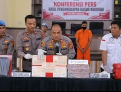 12,5 Kg Sabu Disita di Langsa, Polisi Ungkap Jaringan Narkoba Antar Negara