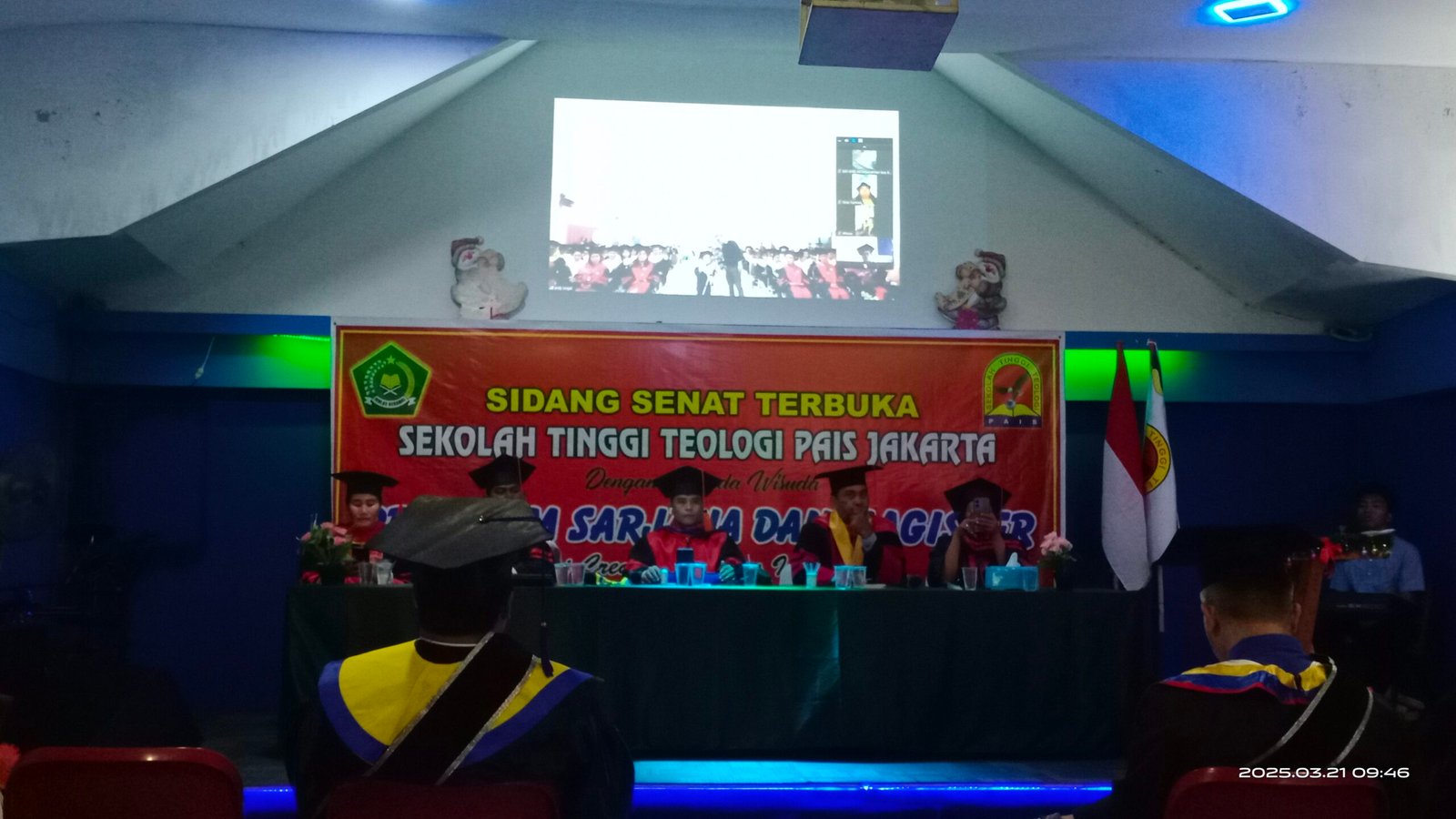 STT PAIS Batam Ikuti Zoom Sidang Senat Terbuka dengan Agenda Wisuda