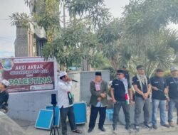 Aksi bela palestina solidaritas tanpa batas komunitas konten kreator batubara