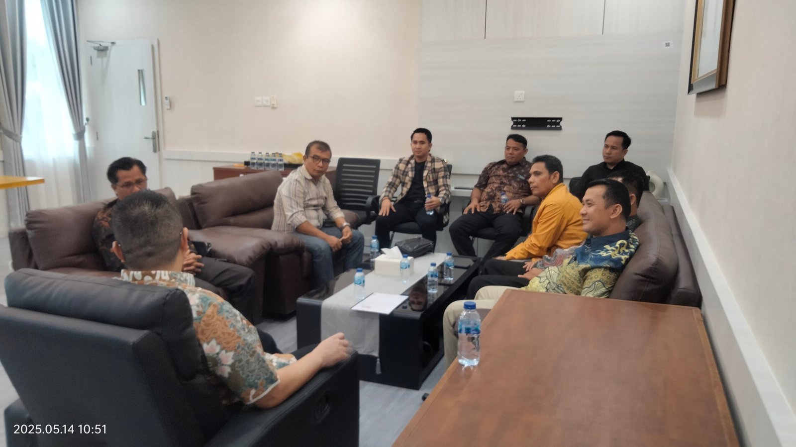 Pengurus DPW Kepri, DPC Batam Badan Kerja Sama Gereja dan Lembaga Kristen Indonesia (BKSG-LK) Indonesia Gelar Audiensi