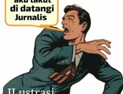 Oknum Kades Terkejut di Saat Awak Media Mengkonfirmasi Berita Proyek Gampong (Desa)