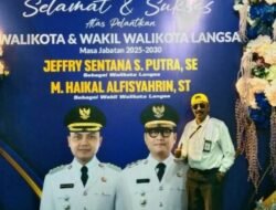 Pimpinan Redaksi Media Raja News. Xyz Beserta Staf Ucapkan Selamat Pelantikan Kepada Walikota dan Wakil Walikota Langsa Priode 2025-2030.