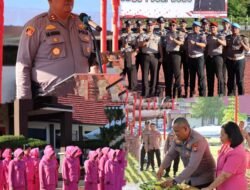 Kapolres Lingga Pimpin Upacara Korp Raport, 19 Personel Terima Kenaikan Pangkat Sebagai Bentuk Amanah dan Tanggung Jawab