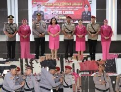 Kapolres Lingga Pimpin Sertijab Kasat Narkoba dan Kapolsek Senayang, Tegaskan Profesionalisme dan Loyalitas dalam Pengabdian