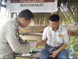 Peduli Kesehatan Nelayan, Polres Lingga Turun Langsung Beri Layanan Gratis di Tanjung Harapan