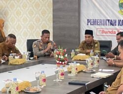 Wakil Bupati Lingga Pimpin Rapat Koordinasi Makan Bergizi Gratis, Polres Lingga Mendukung Penuh Program Pusat