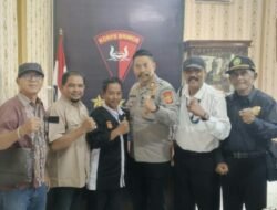 Dalam Mempererat Silaturahmi Danki Brimob Kompi 2 Batalyon B Pelopor Sambut Audensi DPW SIJI Aceh