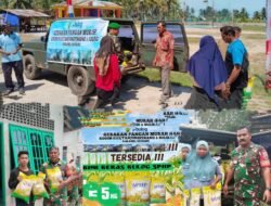 Koramil 04/Dabo Gelar Beras Murah