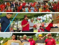 Karyawan PKS Tanjung Seumentoh Bersama Perangkat Desa Meriahkan HUT Kemerdekaan RI Ke-80 Diisi berbagai Aneka Ragam Perlombaan.