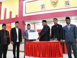 Wakil Bupati T. Zainal Abidin, SPd,I M.H Hadiri Rapat Paripurna II, Agenda Penyampaian Laporan Banggar DPRK Aceh Timur