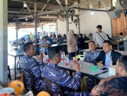 Dalam Rangka Kunjungan Kerja Danlanal Lhokseumawe Beserta Rombongan ke Aceh Timur Disambut Wakil Bupati, T. Zainal Abidin