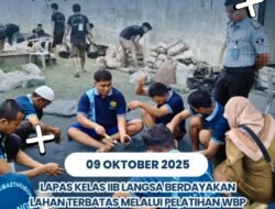 Lapas Kelas IIB Langsa Berdayakan Lahan Terbatas Melalui Pelatihan WBP sebagai Bentuk Ketahanan Pangan