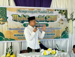 Wakil Bupati Aceh Timur Berikan Sambutan Pada Peringatan Maulid Nabi Muhammad, 1447 H/2025 M di Gampong Alue Canang