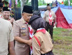 Perkemahan Besar III Pramuka Meranti Resmi Dibuka, Bupati Asmar Serukan Pembinaan Karakter Generasi Muda
