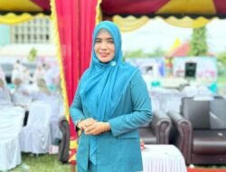 Ny. Erni Handayani Hadiri Upacara HKN Ke-61 di Aceh Timur.