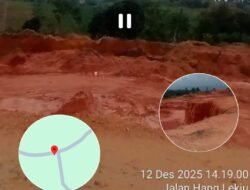 Aktivitas  Cucian Pasir Dekat Polda Kepri di Sambau Nongsa  Diduga Adanya Pembiaraan