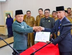 Bupati Meranti Lantik Sudandri Jauzah sebagai Sekda Definitif