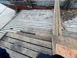 Pelabuhan Camat Meranti Sangat Prihatin , Terbengkalai dan Hampir Ambruk