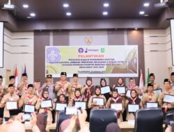 Hj. Ismiatun Lantik Jajaran Pengurus Pramuka Kwarran Tebingtinggi