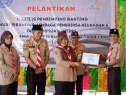 Tak Sekadar Dilantik, Pramuka Tebingtinggi Timur Diminta Melek Digital