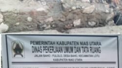 Kadis PU Nias Utara Bungkam Saat Dikonfirmasi Terkait Pemeliharaan Jalan Lombuzaua–Sawo