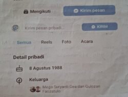 Unggahan Facebook Diduga Cemarkan Nama Baik, Seorang Guru di Nias Utara Tempuh Jalur Hukum