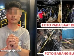 Ungkap Tersangka Pembakaran Motor di Lubuk Baja