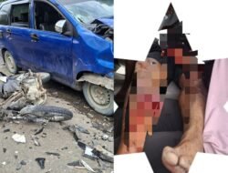 Lakalantas di Desa Maziaya Nias Utara, Satu Orang Luka Parah