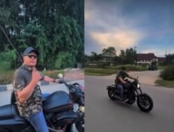 Viral Ketua DPRD Kepri Kendarai Harley Davidson Tanpa Helm, Tak Ada Laporan LHKPN ?