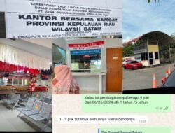 Samsat Batam Diduga Kuat Lahan Pungli