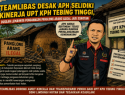 TEAMLIBAS Desak APH Selidiki Kinerja UPT KPH Tebing Tinggi, Dugaan Lemahnya Pengawasan Panglong Arang Ilegal Jadi Sorotan