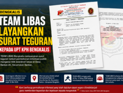 TEAM LIBAS Layangkan Teguran ke UPT KPH Bengkalis, Pertanyakan Tindak Lanjut Permohonan Informasi