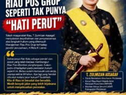 Tokoh Masyarakat Riau Sesalkan Langkah Hukum Riau Pos Grup terhadap Pendirinya, H Rida K Liamsi