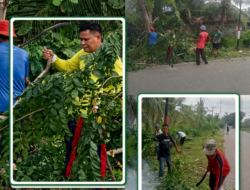 Jaga Kebersihan dan Keselamatan Akses Jalan, Humas DPC Aswin Bersama Kades Alai Selatan Gelar Goro Bersama Warga