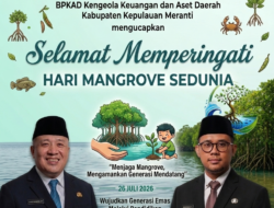 Momen Hari Mangrove Sedunia 2026: BPKAD Kepulauan Meranti Salurkan Spirit Ekologis dan Tata Kelola Aset Berkelanjutan