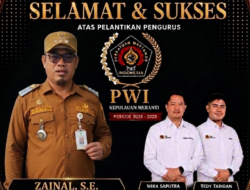 Camat Tasik Putri Puyu Beri Ucapan Selamat Atas Pelantikan Pengurus PWI Kepulauan Meranti Periode 2026-2029