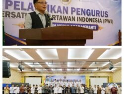 Bupati Asmar. PWI Mitra Strategis pemerintah Sampaikan Informasi Pembangunan