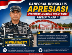 Danposal Bengkalis Apresiasi Peresmian Jembatan Merah Putih Presisi Tahap II, Dorong Kemajuan dan Kesejahteraan Masyarakat